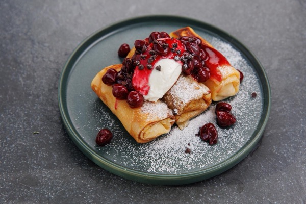 Блины с фермерским творогом