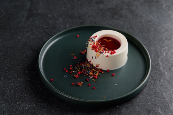 Паннакота ягодная