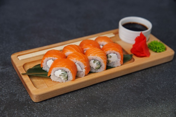 Филадельфия с лососем