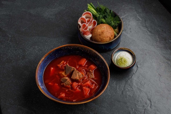 Борщ с говядиной