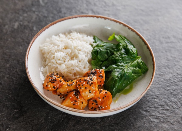 Цыпленок -карри с рисом ПП